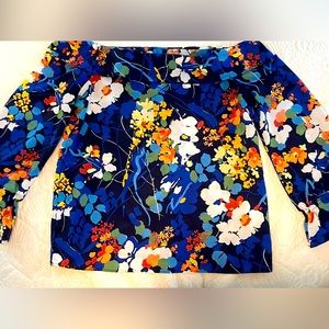 Banana Republic Off-The-Shoulder Floral Top
